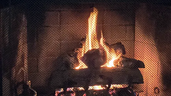 Gas fireplace