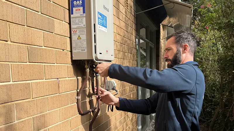 Replacement hot water system
