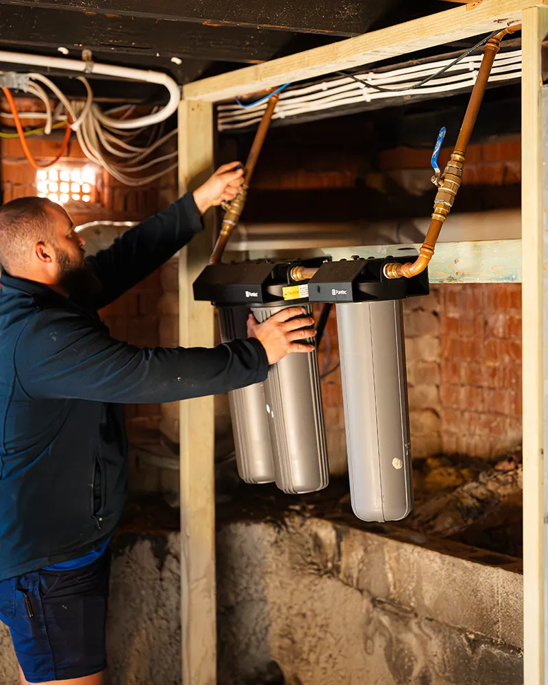 Water-Filter-Installation